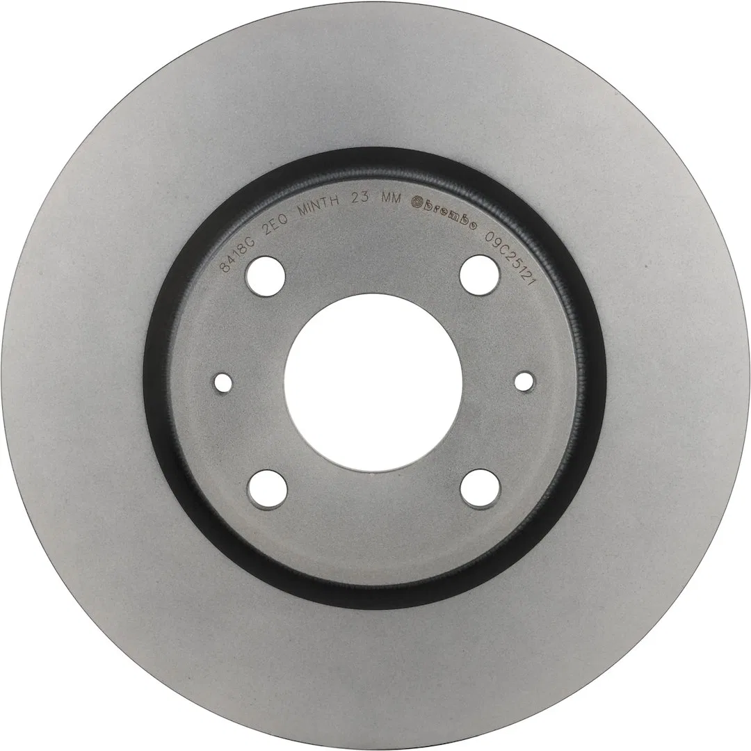 KT00642 – BREMBO Brake Kit, Ceramic Brake Pads 275 Millimeter UV Coated Vented High Carbon Cast Iron One Piece Rotor ...